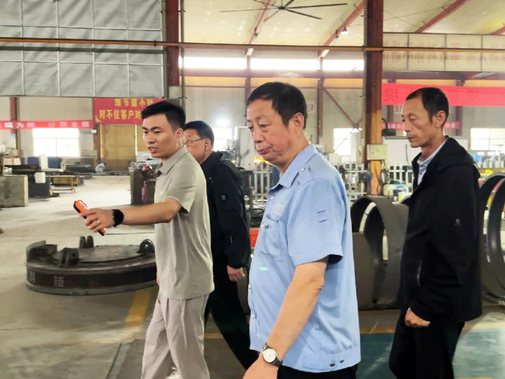 鲁磁科技客户来访