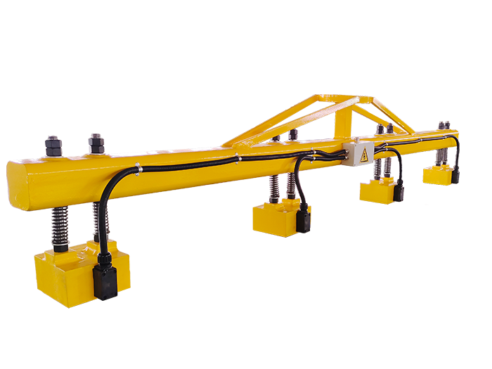 钢板电永磁吊具:山东鲁磁为钢板吊运量身定制 钢板电永磁吊具:山东鲁磁为钢板吊运量身定制