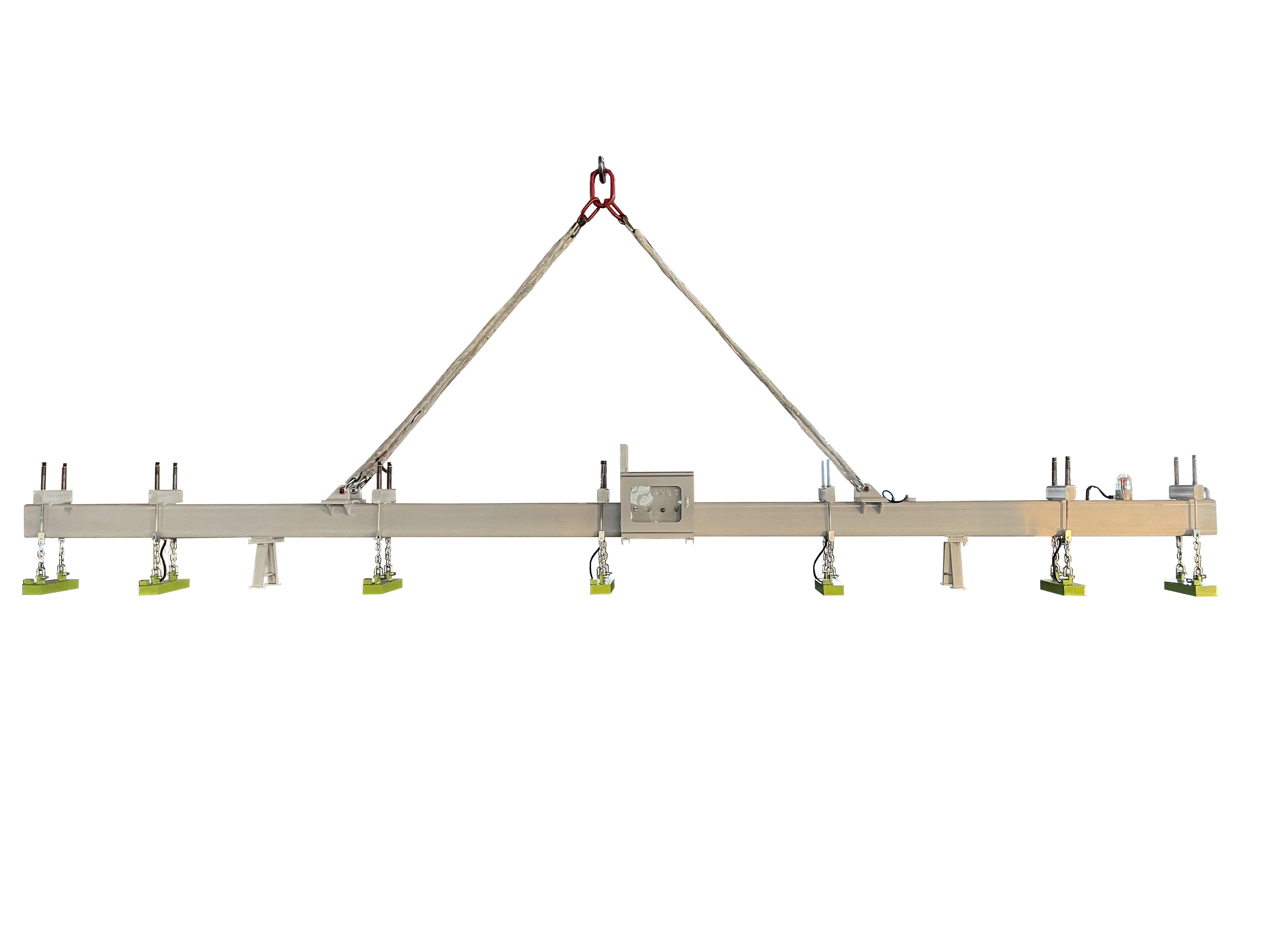 安装现场：电永磁吊具的专业安装过程